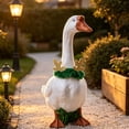 thumbnail image 2 of AuroraX 23 inch Porch Goose Christmas Outfit , Xmas Collar Costumes 17-19 inch Porch Goose Clothes Sets Winter Seasonal Christmas Decorations Outdoor Adjustable Neck Ring Accessories, 2 of 6