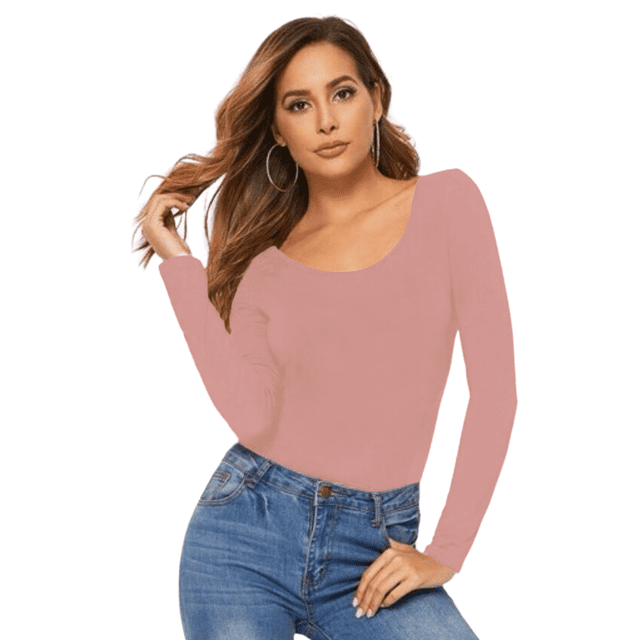 Blusas Mujer Manga Larga Interior Térmico Invierno Dama UNITALLA