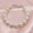 White, variant on Dog Collar with Pearl Dog Necklace, Adjustable Neck Strap Bling Full Diamond Crystal Cute Pearl Dog Collar for Small Girls Cats Puppy Accessary for Wedding Birthday Party White XS