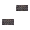 thumbnail image 1 of Diadema de invierno Qarigey para mujer calentadores de orejas de ganchillo hilo gris oscuro 2Conjunto, 1 of 6
