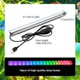 thumbnail image 4 of HLONK RGB Aquarium Landscape Light  7 Colors with 3 Dynamic Modes  5 Brightness Levels RGB Fish Tank Light  USB Low Voltage Powered  Sticks to the Outside of Transparent Aquarium  Without, 4 of 6