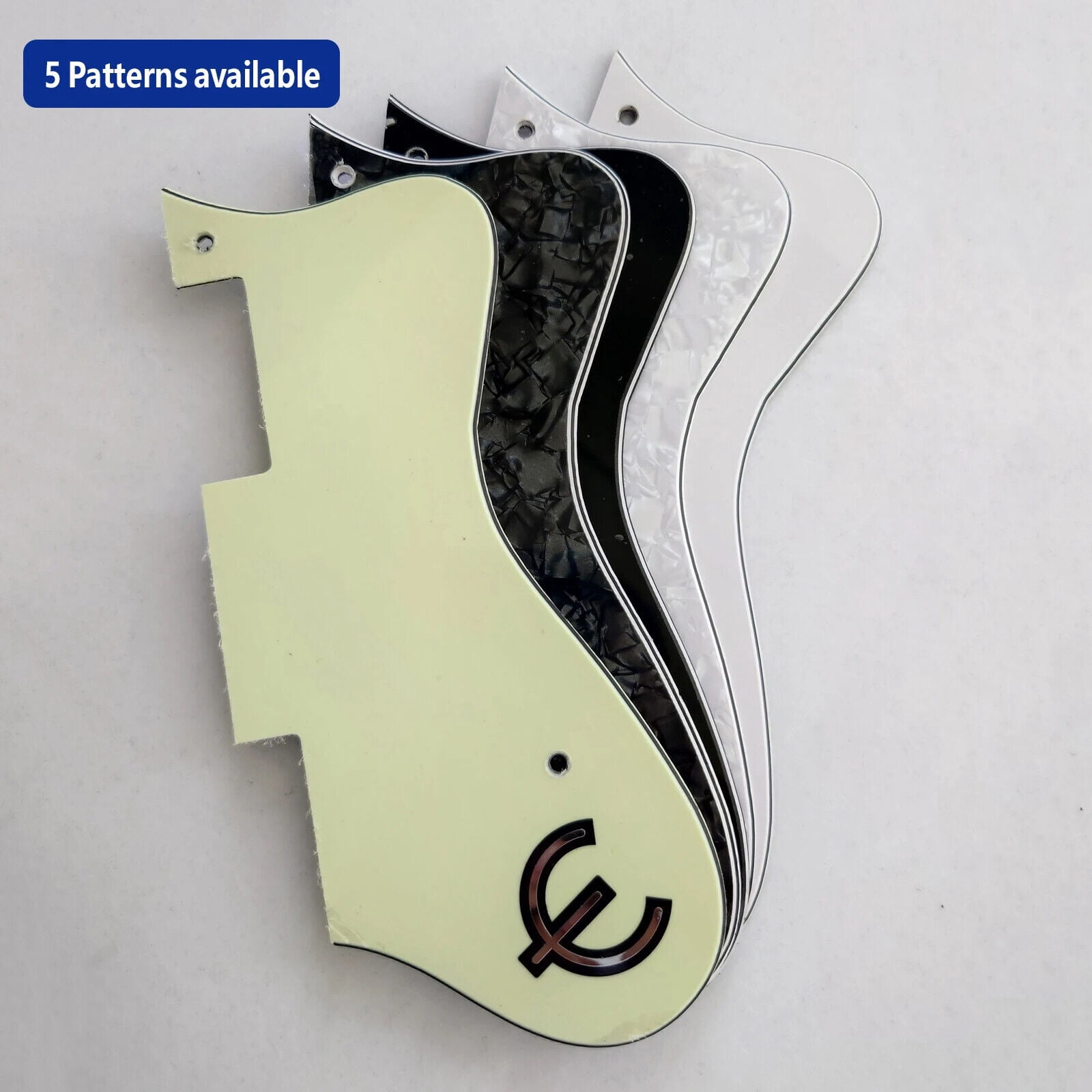 Custom Guitar Pickguard 3 Ply for Epiphone Dot Style Scratch Plate Electric Guitars Replacement Parts