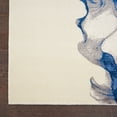 thumbnail image 4 of Nourison Twilight Abstract Ivory/Blue 5'6" x 8' Area Rug, (6x8), 4 of 8