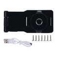 thumbnail image 2 of Cabinet Password Hasp Locks, Cabinet Keyless Lock with Screws, Cabinet Combination Lock for Small Door, Cabinets, Barn Door, Bathroom, Outdoor, Garage, Garden, Black, 2 of 7
