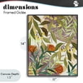thumbnail image 4 of Stupell Industries Bohemian Walk With Me Blooms Black Framed Giclee Art, 11 x 14, by Dani Heyward, 4 of 8