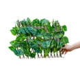 thumbnail image 5 of Tnobhg Expandable Fence Privacy Screen Adjustable Length UV Blocking Single Sided Leaves Balcony Patio Artificial Hedge Indoor Outdoor Decor, 5 of 8