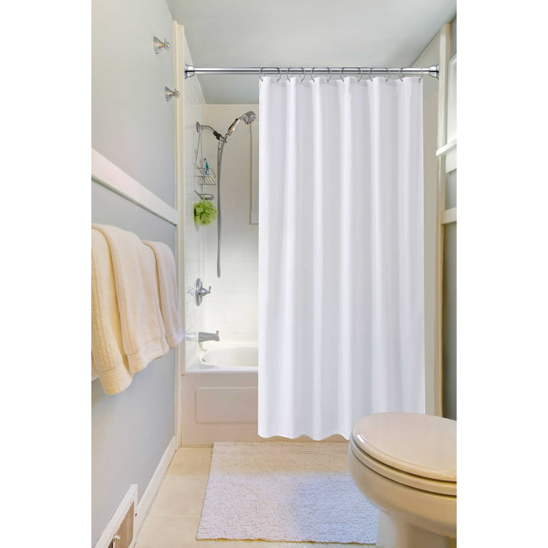 72 Inch Shower Curtain Rod  Shower curtain rods, Curtain rods, Shower rod