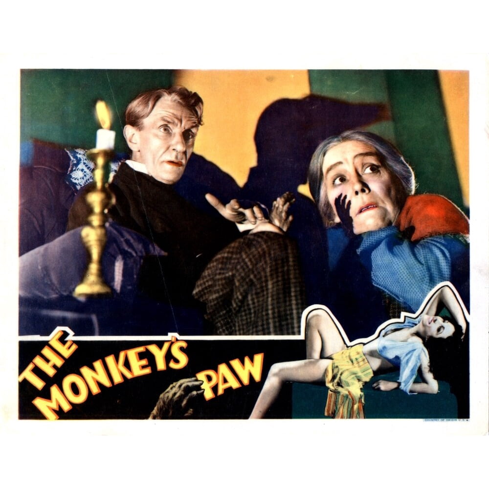 The Monkey'S Paw Movie Poster Masterprint