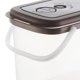 thumbnail image 4 of Cubo de almacenamiento de caja de barril de arroz de plástico estilo japonés marrón Sunnimix Contenedor de almacenamiento de arroz, 4 of 8