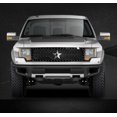 thumbnail image 1 of Convient aux Ford F-150 RBP Grille 2010-2014 RBP-651569 Série RX2; Cadre Clouté; Sans Découpe d'Emblème; Revêtement en Poudre; Noir; Acier Inoxydable, 1 of 4