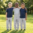 thumbnail image 5 of Boys Sweatpants Toddler 3 Pack Jogger Pants with Pockets Soft Dry Comfy Kids Clothes12-14, 5 of 7