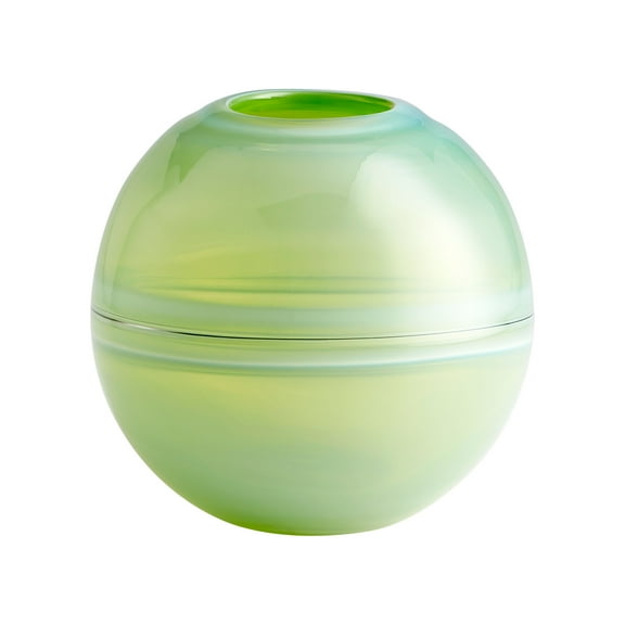 Cyan Design 10316 Large Miranda 8-1/4" Tall Glass Vase - Green
