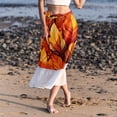 thumbnail image 6 of Thanksgiving Chic Chiffon Beach Dress for Women - Summer Dresses with Polyester Straps for Sunny Days, 6 of 6