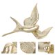 thumbnail image 3 of Adorno colgante de pájaro, escultura de pared 3D, escultura de pájaro, artesanía de resina, decoración de pared para el hogar, sala de estar, decoración artística de fondo., 3 of 6