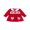Red Heart Bow, variant on BemeyourBBs Toddler Baby Girl Valentines Day Red Dress Outfit Bow Heart Letter Embroidery Doll Collar Long Sleeves A Line Spring Dress