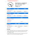 thumbnail image 2 of Brake Pad Sensor - Compatible with 2015 - 2020 RC F USC10 2016 2017 2018 2019, 2 of 2