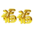 thumbnail image 1 of Miangastore Fu Shape Party Balloon Golden Aluminum Film 2Pack 26X24X1.6In, 1 of 9