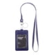 thumbnail image 4 of Porta Tarjeta de Identificación Jinwen Piel Auténtica Cordón Alta Resistencia Estilo Vertical 11 Azul Real, 4 of 8