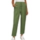 thumbnail image 1 of Pantalones elásticos de la cintura para las mujeres verde oliva cordón sólido bolsillo Jogger longitud completa, 1 of 5