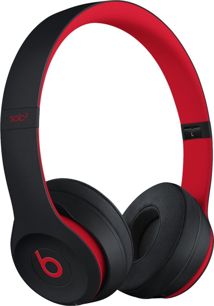 beats by dre wireless red and black