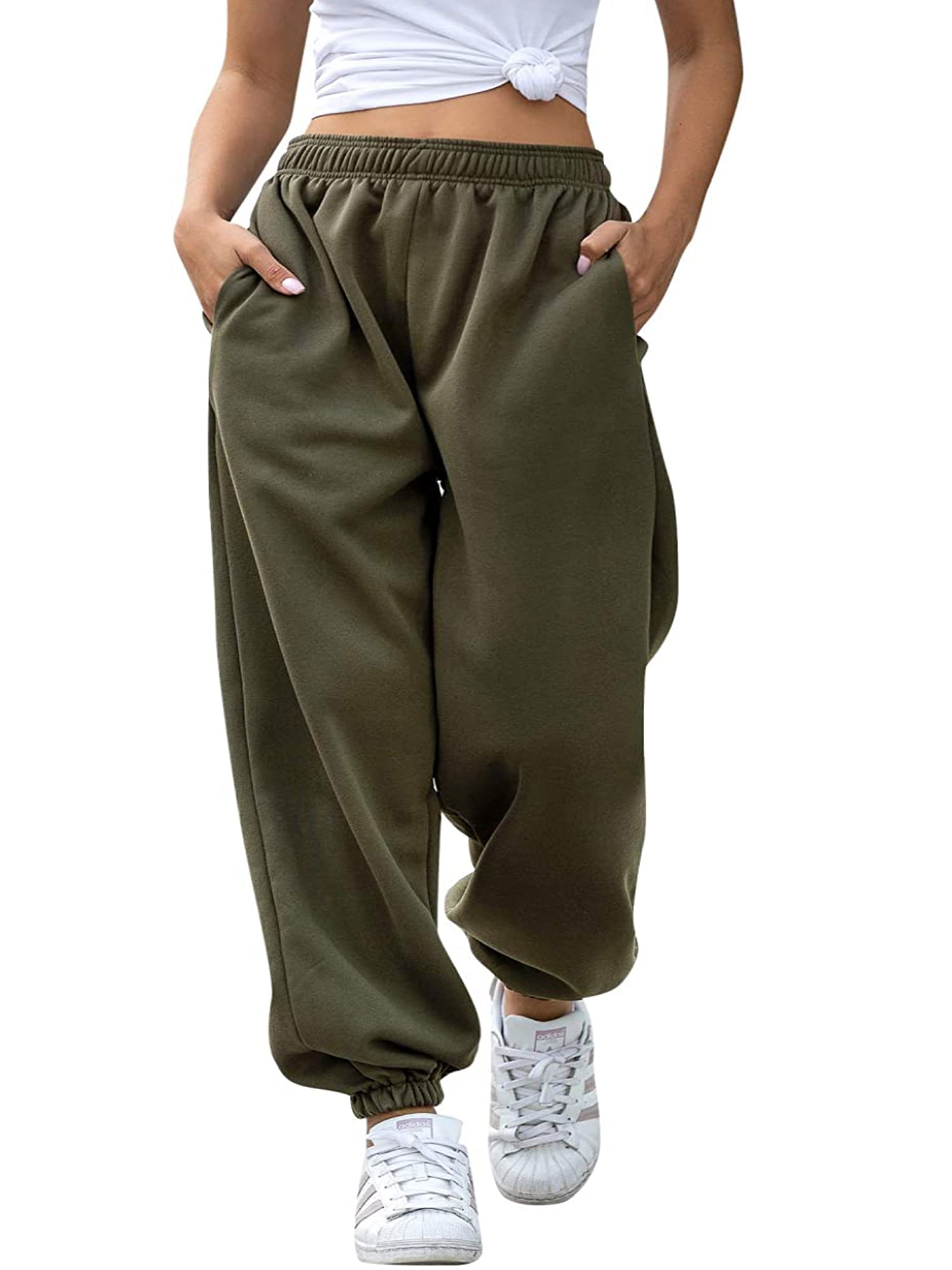 high waisted tracksuit pants