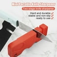 thumbnail image 4 of transemion Ceramic Sharpener Tool Scissor Whetstone Sharpening Keychain Professional Outdoors Pocket for Kitchen Household Dark Green, 4 of 9