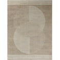 thumbnail image 2 of Mark&Day Area Rugs, 2x3 Lakin Modern Brown Area Rug, Brown Beige Carpet for Living Room, Bedroom or Kitchen (2' x 3'), 2 of 7