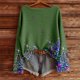 thumbnail image 4 of MHFRRA Sudadera con Capucha Sin Cabeza Atmosphere para Mujer Verde, 4 of 4
