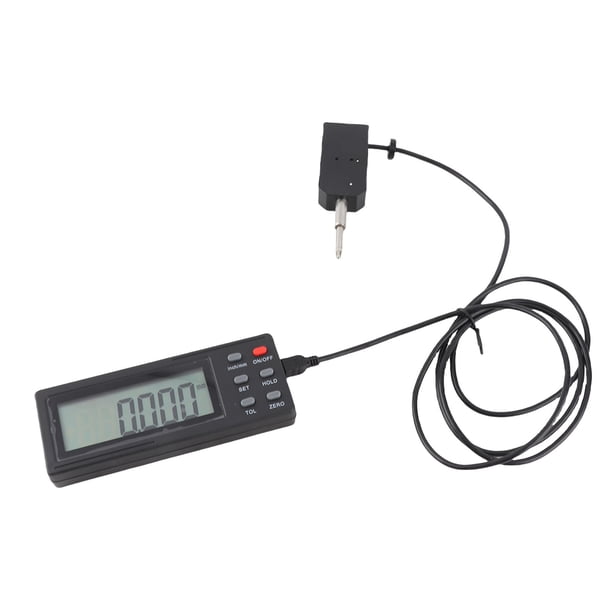 Micrómetro Digital, Micrómetro LCD Rango De 0 A 12,7 Mm Resolución De 0,00005 Pulgadas Pantalla Digital De Alta Precisión Multifuncional Fácil De Usar Para Industrias