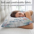 thumbnail image 5 of Coastal Turtle Pillow Covers, Linen Long Throw Pillow Case, Beach Nautical Ocean Coral Seahorse Vintage Holiday Pillow Protector Decorative Cushion Cover for Living Room/Bedroom 20" x 36", 5 of 8