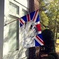 thumbnail image 2 of Carolines Treasures LH9471CHF English Bulldog with English Union Jack British Flag House Flag House Size multicolor, 2 of 4