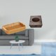thumbnail image 2 of Cestas de almacenamiento,Cestas de almacenamiento de cocina tejidas con asas hechas a mano,Cestas de pan redondas Bandejas para servir Rectángulo,Estuche para pañuelos de escritorio,Caja de, 2 of 8