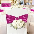 thumbnail image 4 of FastXmas Bow Chair Sashes Bands Decoration Ties Bow Stretch Floating Decorative Tape for Many Holiday Party Wedding Decorations Chair Cover Not Included(13.8 x 5.9 In), 4 of 6