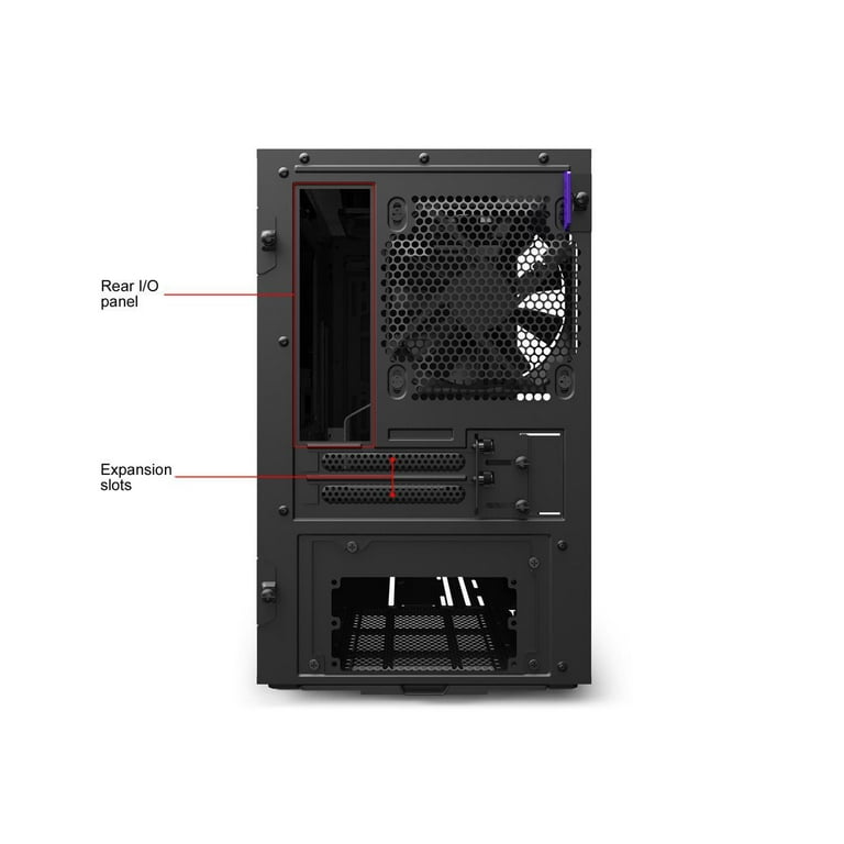 NZXT H210 - Mini-ITX PC Gaming Case - Front I/O USB Type-C Port