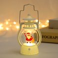 thumbnail image 3 of Lámpara LED 2025 Decoración Linterna portátil navideña Árbol de Navidad de Papá Noel Luces de viento Colgante Navidad Decoración de Año Nuevo, 3 of 5