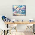 thumbnail image 5 of Naloa Dolphin Rainbow Horse Print Canvas Bathroom Wall Art,Bathroom Wall Art Decoration, Canvas Poster Prints,Decorative Paintings for Living Room, Bathroom, Kids Room, 5 of 6