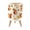 Color 2, variant on Small Trash Can with Lid Cute Squirrels Autumn Forest Seamless Pinecones Acorns Whimsical 1.8 Gallon Dog Proof Trash Can Round Garbage Can Waste Bin Wastebasket for Bathroom Bedroom Living Room