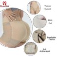 thumbnail image 4 of GUUDIA Women Shapers Hip Enhancer Butt Boyshorts Butt Panties High Waist Padded Underwear Butt Lifter Shapewear Tummy Controlzz33, 4 of 5