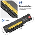 thumbnail image 3 of Brand New Laptop Battery for Lenovo X230 X230i X220 X220i X220s 44+ 44++ 11.1V, 3 of 6