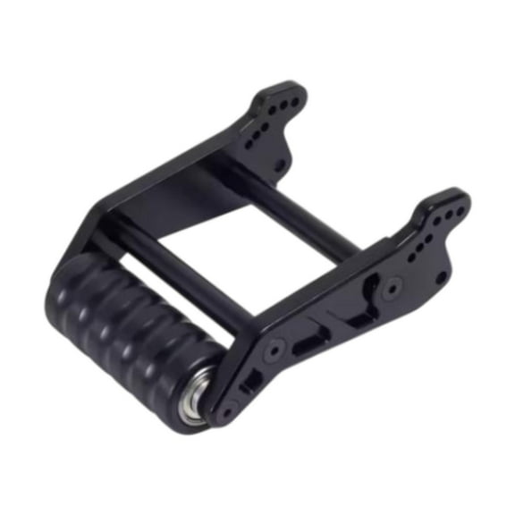 Kokiya RC Car Head 1/8 Easy Installation Wheelie Bar Assembly for Los04022 Black