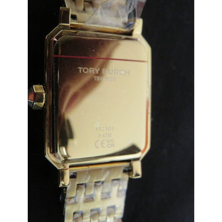 Tory Burch The Robinson Women's Cream Dial Gold-Tone Quartz Watch