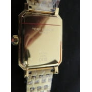 Tory Burch The Robinson Womens Cream Dial Gold-Tone Quartz Watch TBW1500