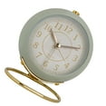 thumbnail image 1 of Reloj despertador Jadeshay Metal Estilo europeo silencioso, 1 of 5