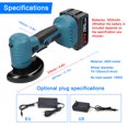 thumbnail image 3 of Accessories Adapter + 1300mAh battery For handheld portable mini angle grinder Rechargeable small angle grinder, 3 of 4