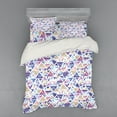 thumbnail image 2 of Ambesonne Geometric Bedding Set 3 Pcs, Triangular Space Art, Twin XL, Multicolor, 2 of 3