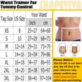 thumbnail image 2 of SHAPEVIVA Waist Trainer for Women Slimming Body Shaper Waist Trimmer Cincher Sweat Belt With Zipper, 2 of 6