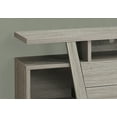 thumbnail image 4 of Monarch Tv Stand Dark Taupe With 2 Storage Drawers For TVs Up To 60"L, 4 of 4