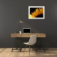 thumbnail image 3 of Burkhart, Monika 14x12 White Modern Wood Framed Museum Art Print Titled - Sunlit Sunflowers III, 3 of 4