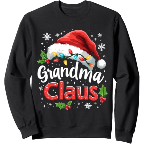Grandma Claus Holiday Sweatshirt