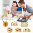 thumbnail image 5 of 3pcs Classic Mini Hand Pie Molds One Press Autumn Dough Presser Set Pocket Pie Molds For Halloween Christmas Thanksgiving Party Fall Hand Pie Molds Kitchen Baking Tools, 5 of 5